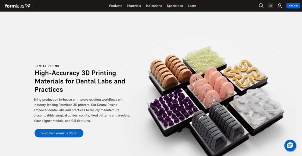 Formlabs Dental 3D Resin Material