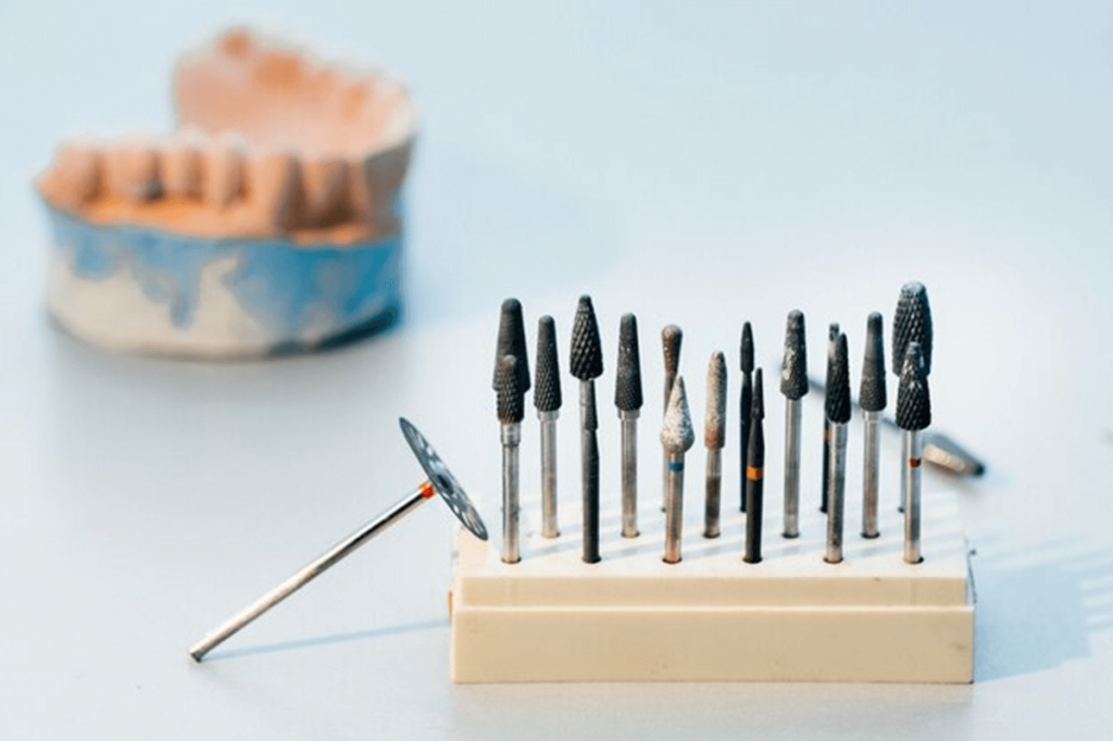 An example of a Dental Grinding Set and How to Use Dental Grinding Set