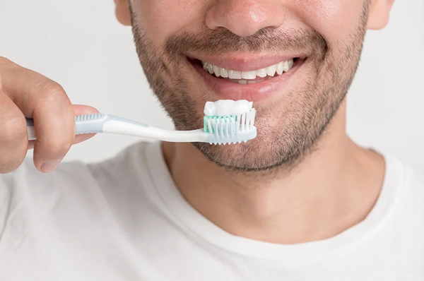Brushing teeth for preventing periodontal disease