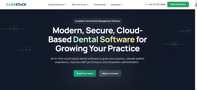 Carestack dental practice management software