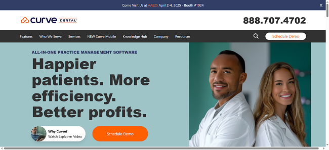 Curve Dental digital dentistry software