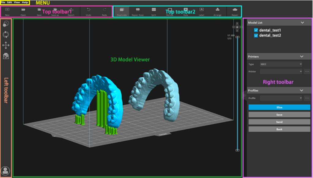 Dental 3D Printing Software