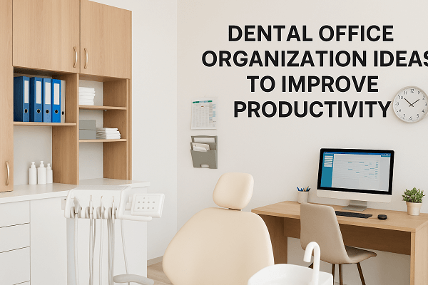 Dental office organization ideas to improve productivity