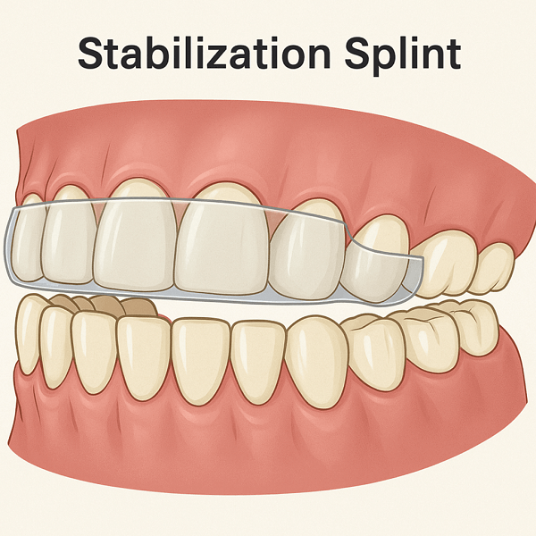 Dental stabilization splints