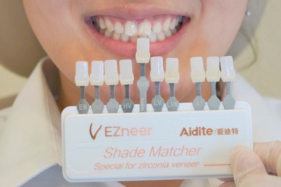 Use Denture Shade Guides for Tooth Shade