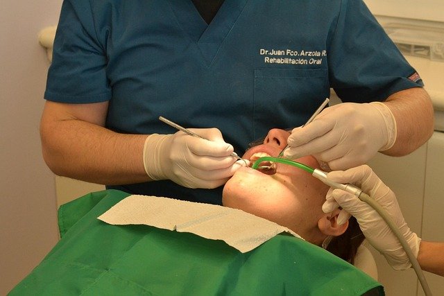 Visual representation of ongoing dental root canal treatment