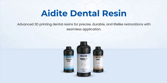 Wax and Resin Materials from Aidite