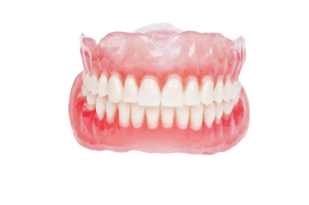 What exactly are dentures composed of